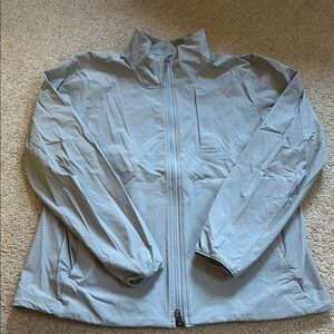 Lululemon Men’s Gray Lightweight Stretch Zip-Up Jacket size Small